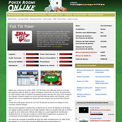 Lisez la Revue de Full Tilt Poker.com - Super Bonus de Poker - P