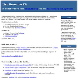 Lisp Resource Kit