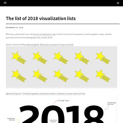 The list of 2018 visualization lists