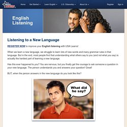 Listening to a New Language