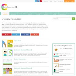 Literacy Teaching Resources, KS1, Foundation Stage, EYFS