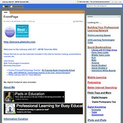 Literacy with ICT - IMYM Tutorials Wiki / FrontPage