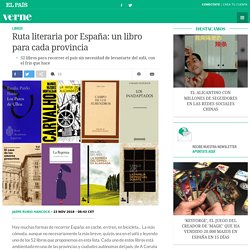 Ruta literaria por España: un libro para cada provincia