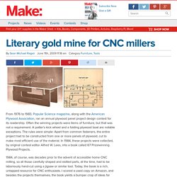 Literary gold mine for CNC millers