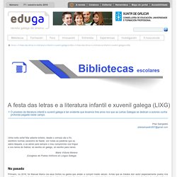A festa das letras e a literatura infantil e xuvenil galega (LIXG)
