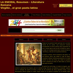 La Eneida literatura romana Virgilio Resumen Personajes Historia