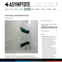 Literature and Mathematics - Asymptote