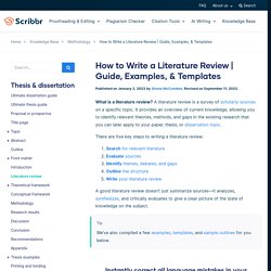 How to do a systematic literature review image