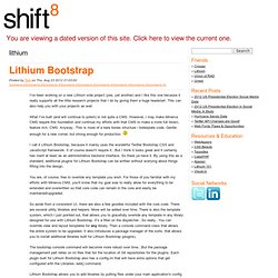lithium » Shift8