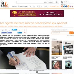 Les agents littéraires français ont désormais leur syndicat