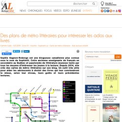 Des plans de métro littéraires pour intéresser les ados aux livres