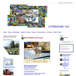 Littérature française, Auteurs, Bibliothèques Audio, BD, Chansons, FLENET