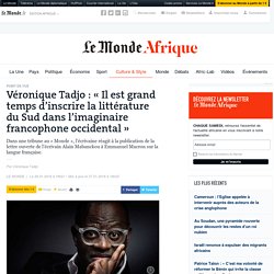 Véronique Tadjo : « Il est grand temps d’inscrire la littérature du Sud dans l’imaginaire francophone occidental »