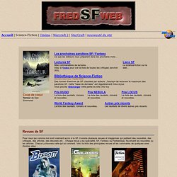 fred SF web : littérature de Science Fiction & Fantasy
