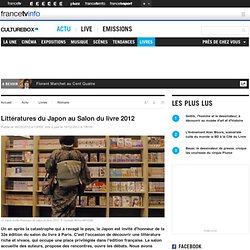 Littératures du Japon au Salon du livre 2012