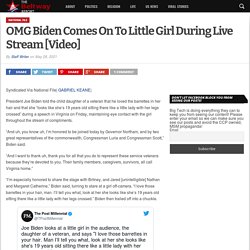 OMG Biden Comes On To Little Girl During Live Stream [Video] - The Beltway Report