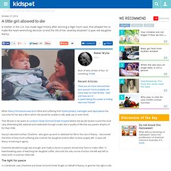 A little girl allowed to die - Kidspot
