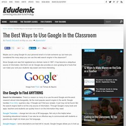 50 Little-Known Ways Google Docs Can Help In Education