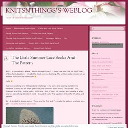 Knitsnthings's Weblog