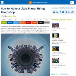 How to Make a Little Planet Using Photoshop
