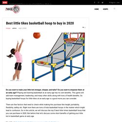 Best little tikes basketball hoop to buy in 2020 - Basket Ball Hoop Expo