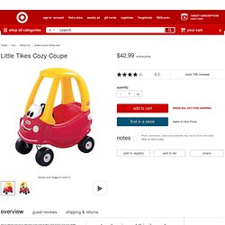 Little Tikes Cozy Coupe