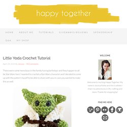 Little Yoda Crochet Tutorial
