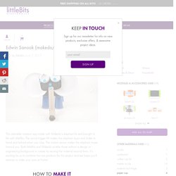 Edwin Sanook (makedo/littleBits elephant): a littleBits Project by littleBits