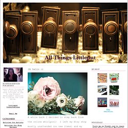 All Things Littleput: Articles for Etsy Sellers
