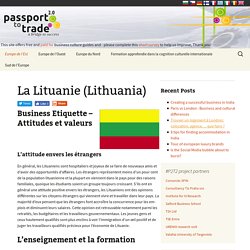 La Lituanie (Lithuania) - Business Culture (FR)