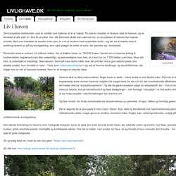 Liv i haven – livlighave.dk
