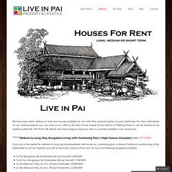 Live in Pai