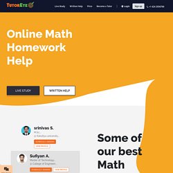 Live Math Help – Live Math Tutor Online Chat – Math Homework Help