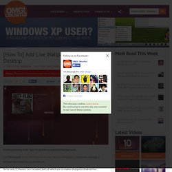 [How To] Add Live Wallpaper to Ubuntu