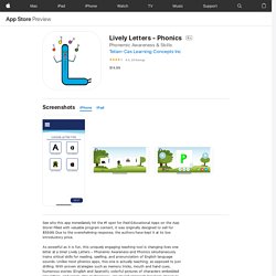 ‎Lively Letters - Phonics on the App Store