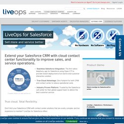 LiveOps Cloud Contact Center