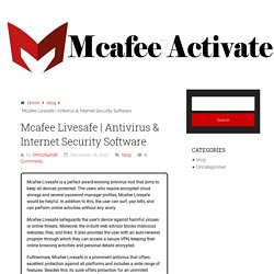 Antivirus & Internet Security Software
