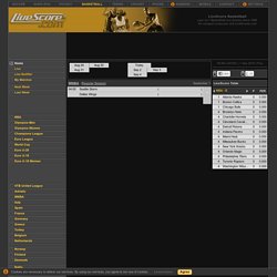 Basketball : Live Basketball Scores by LiveScore.com