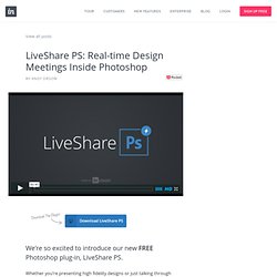 LiveShare PS: Real-time Design Meetings Inside Photoshop