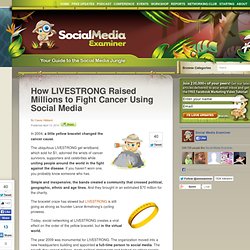 How LIVESTRONG Raised Millions to Fight Cancer Using Social Media