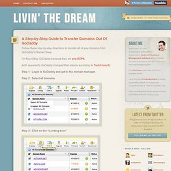 A Step-by-Step Guide to Transfer Domains Out Of GoDaddy