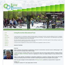 Living Economies Educational Trust