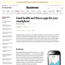 Apps for living longer, living better - Business
