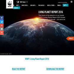 Living Planet Report 2016