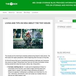 Living and tips on new about the tiny house.