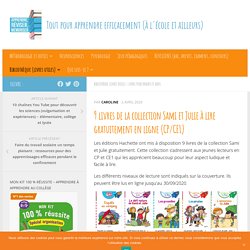 9 livres de la collection Sami et Julie à lire gratuitement en ligne (CP/CE1)