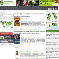 Livres et guides sur le tourisme durable