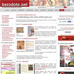 Les livres d'Herodote.net - La bibliothèque des Amis d'Herodote.net