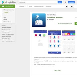 D-livrets – Applications sur Google Play