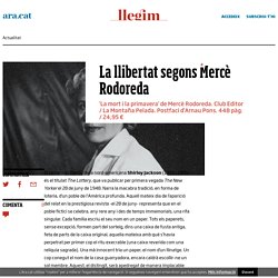 La llibertat segons Mercè Rodoreda